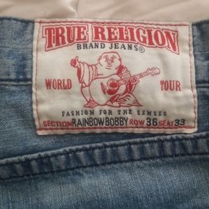 True Religion Rainbow Bobby jeans 36×33
